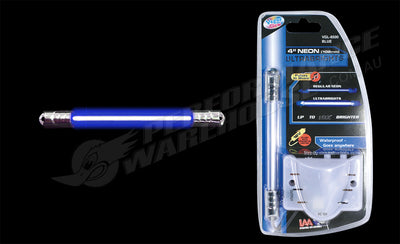 Vegas Glow Ultrabrights 4 Inch Neon Blue Pulses To Music Car Ute Boat