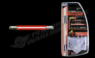 Vegas Glow Ultrabrights 4 Inch Neon Red Pulses To Music Car Ute Boat