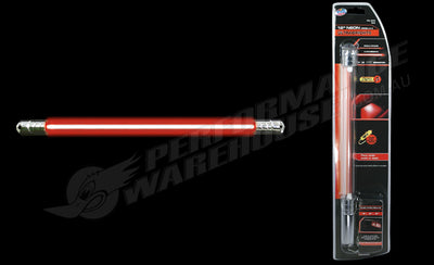 Vegas Glow Ultrabrights 12 Inch Neon Red Pulses To Music Car Ute Boat